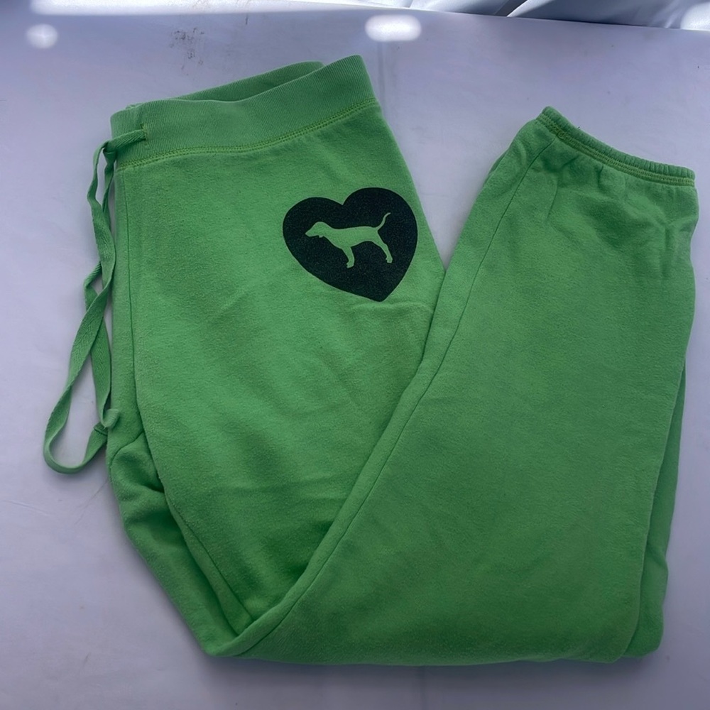 Love pink Green sweats